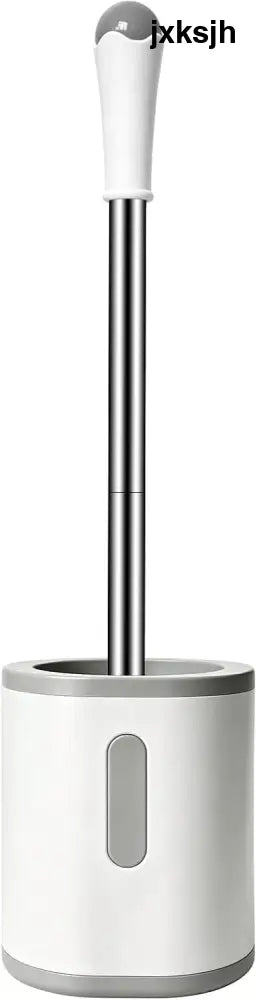 AONEZ Space-Saving Toilet Brush for Designer Powder Rooms Three Color-Coordinated Finishes - Toilet Brushes & Holders