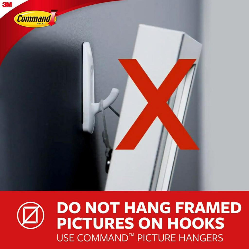 Command Satin Nickel Bath Hook – Thoughtful Housewarming Gift for New Homeowners and Renters