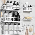 YASONIC Stainless Steel Shower Organizer – Durable Wall Storage for Tiny Home and Off-Grid Bath