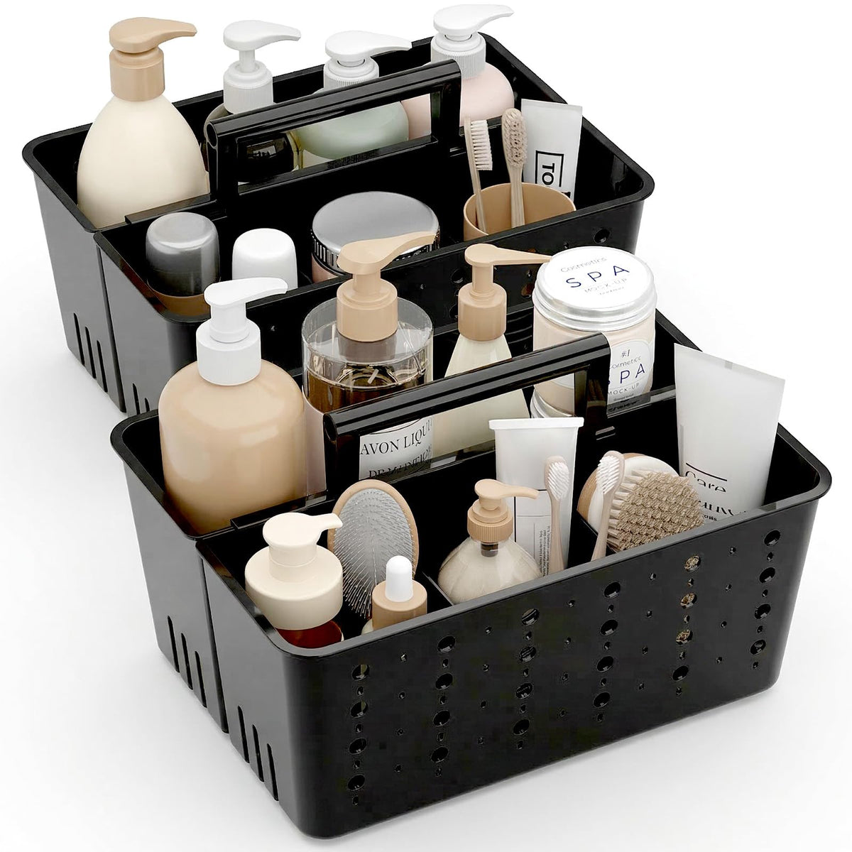 Lifewit Plastic Basket Organizer – Valentine's Day Gift for Mom, Everyday Bathroom Storage Upgrade
