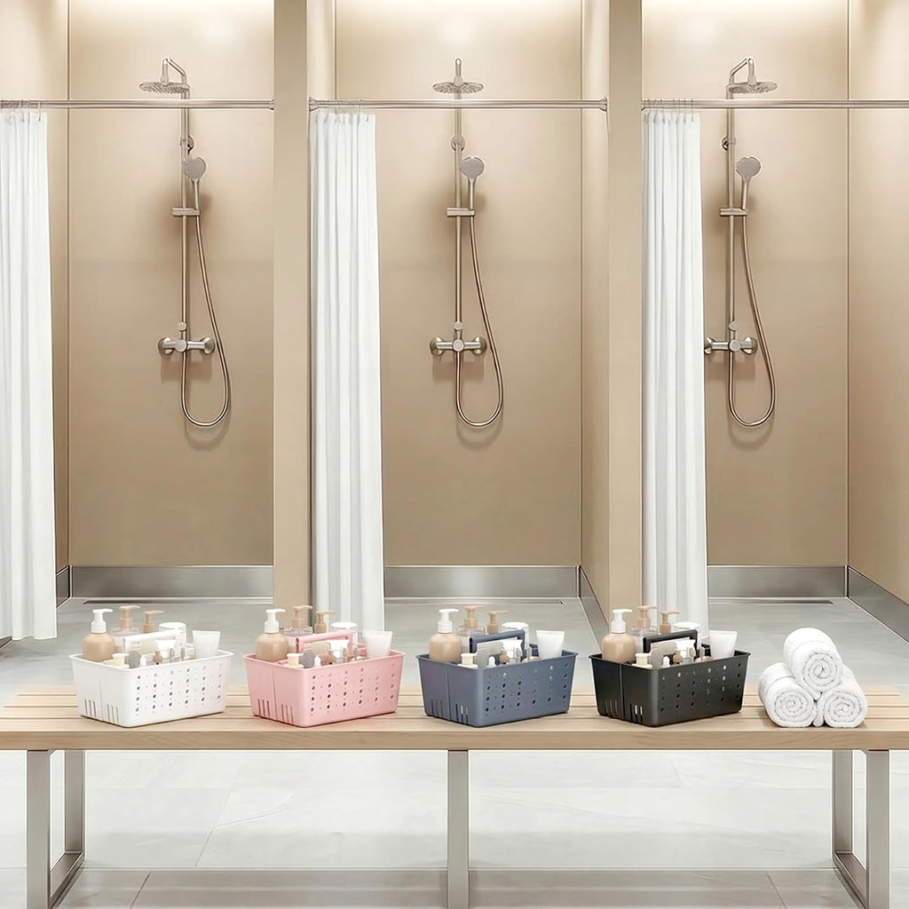 Lifewit Plastic Basket Organizer – Valentine's Day Gift for Mom, Everyday Bathroom Storage Upgrade