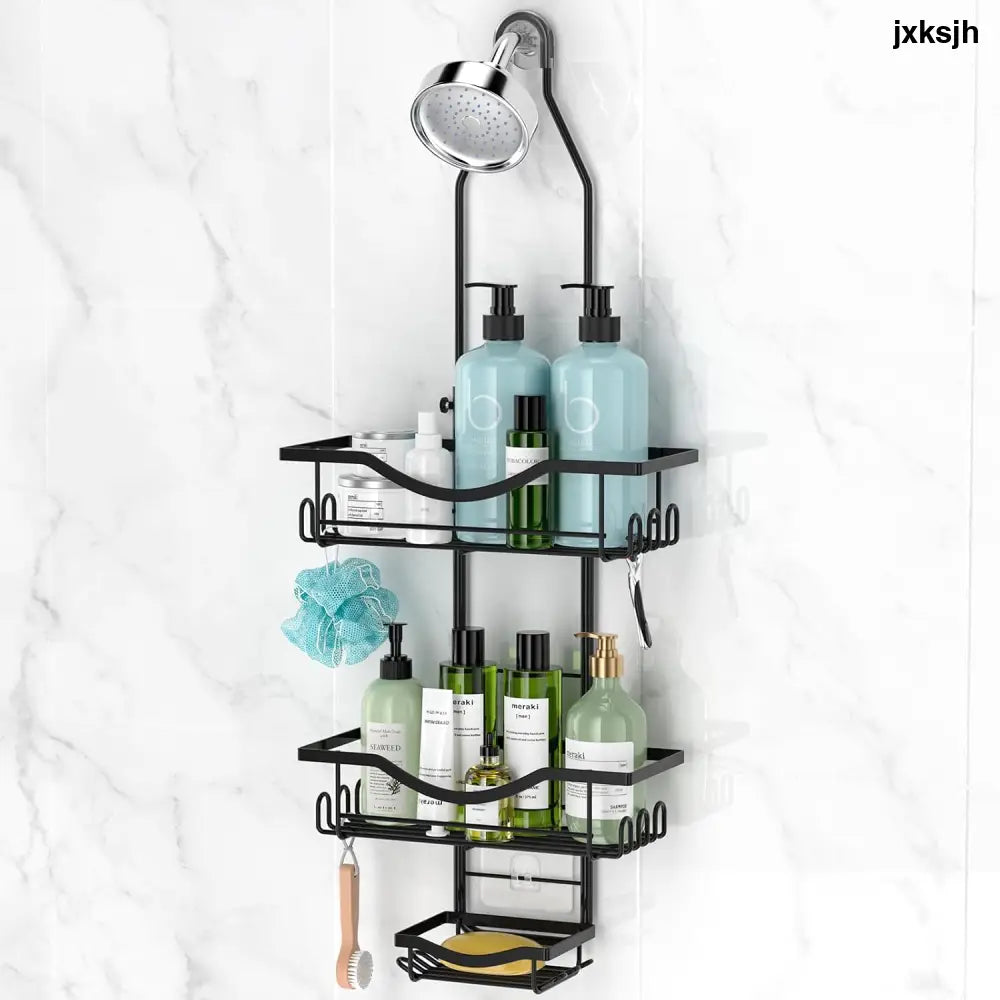 REINHARDT Adjustable Shower Organizer – Gift-Ready Bathroom Upgrade for Roommates and Newlyweds Multiple Color Variants